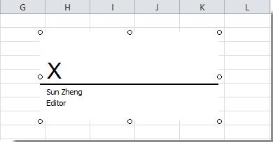 Hướng dẫn cách thêm một chữ ký số (digital signature) trong Excel